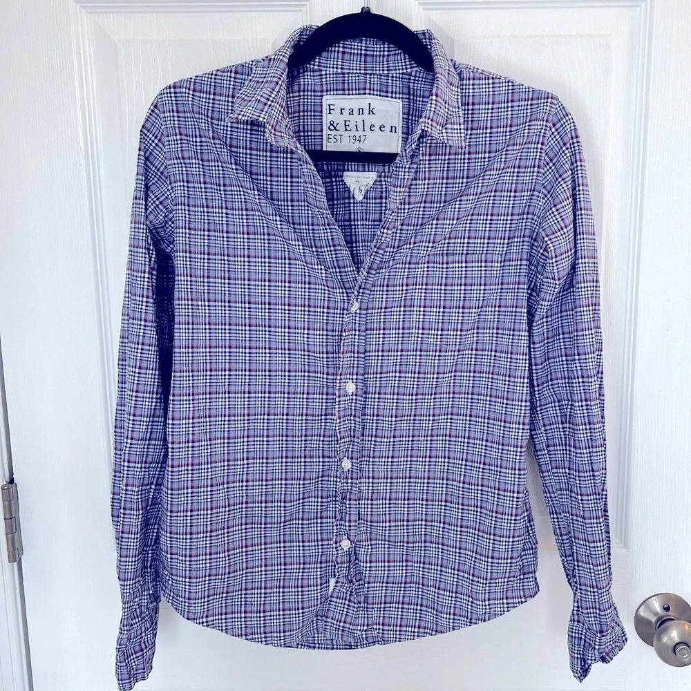 Frank & Eileen plaid Barry button-down shirt - Picture 9 of 11